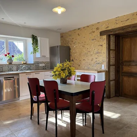 Maison En Pierre Climatisee, 4 Pers. - Fr-1-616-551 Tatil Evi Rouffignac Saint-Cernin